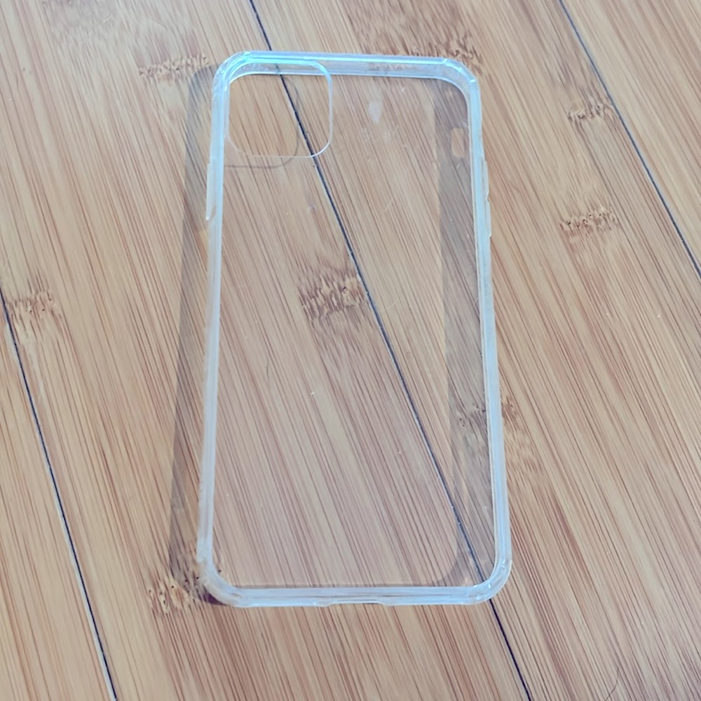 Clear iPhone 11 Pro Max case